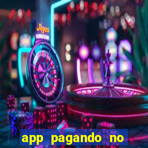 app pagando no cadastro via pix